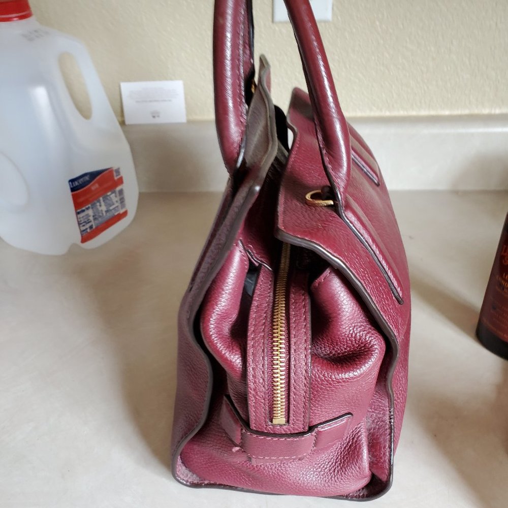 Euc Michael Kors Mckenna Leather Shoulder Bag Purse - Picture 5 of 15